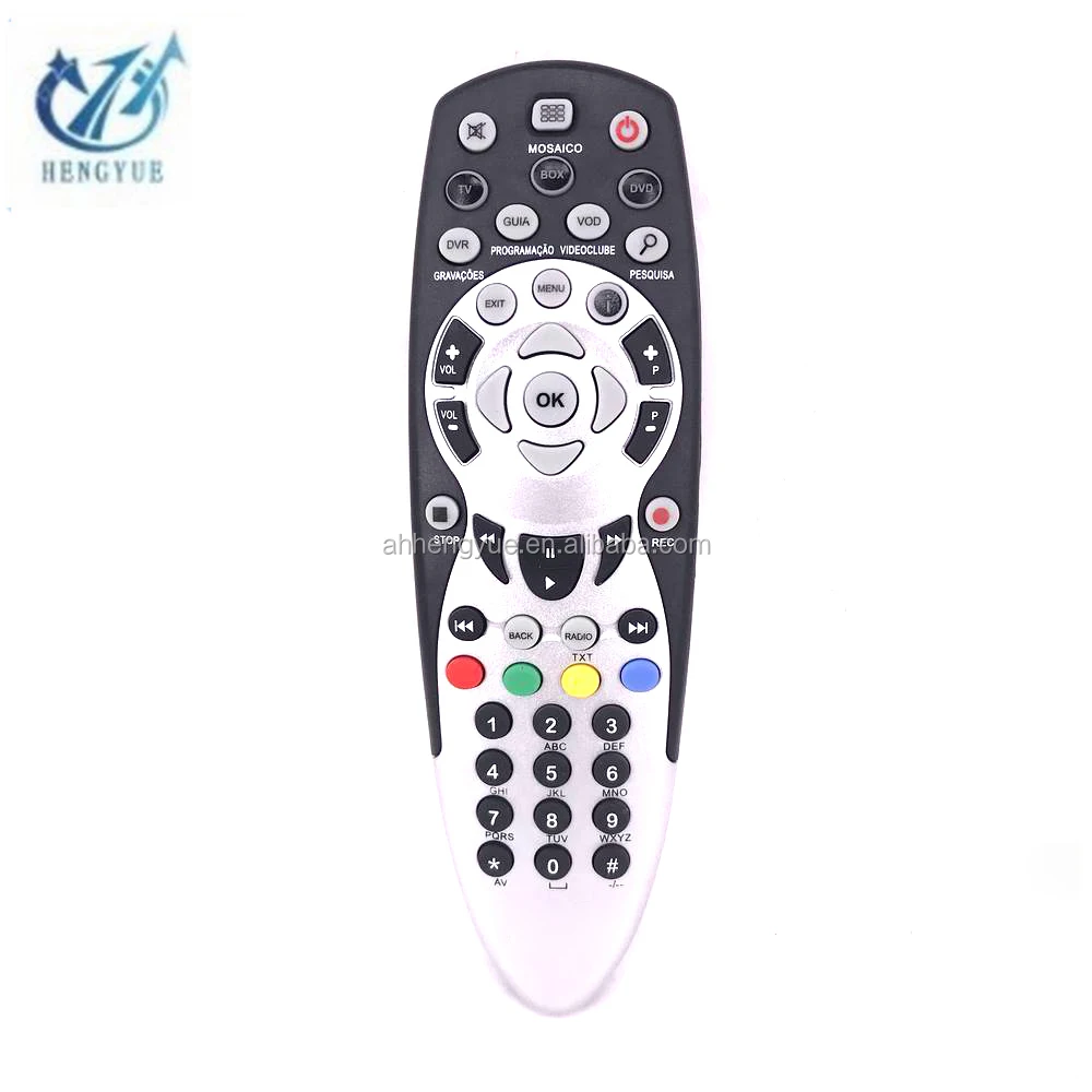 433mhz Remote Control For Zap 48keys Black And Silver Av Tv Dvd Dvr