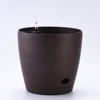 cylinder grower glazed self-watering cover wholesale fancy garden flower pot