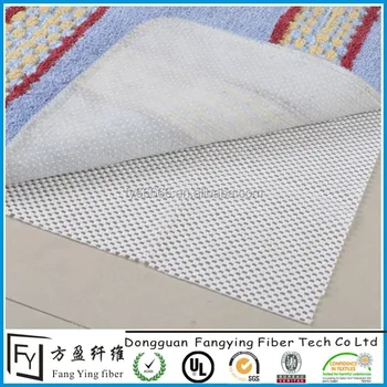 Eco Friendly Plastic Foam Non Slip Rug Pads Easy Care Pvc Underlay Eco Friendly Plastic Foam Non Slip Rug