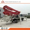 Remote control 25m 28M 30M 34M 38M Small /Medium Truck Mounted boom Concrete Pump Prices