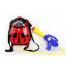 beach tube high pressure sprayer amusement park game backpack with nozzle gun water summer toys plastic