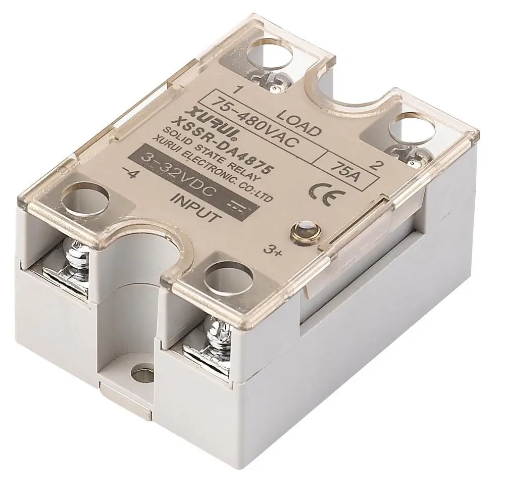 480v Patent Design Single Phase Ac Solid State Relay / Heat Resisting
