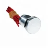PS001 Waterproof 12mm Flat Head NO Momentary Aluminum Oxidation Sealed Piezo Switch IP68
