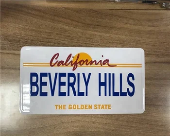 Decorative Embossed Aluminum Metal Car License Plate Number Decorative Embossed Aluminum Metal Car License Plate Number