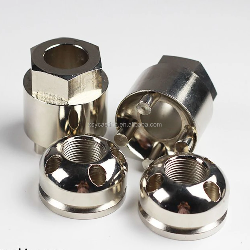 Factory Supply Ni Plated Steel Anti Theft Security Lock Nut With Sleeve