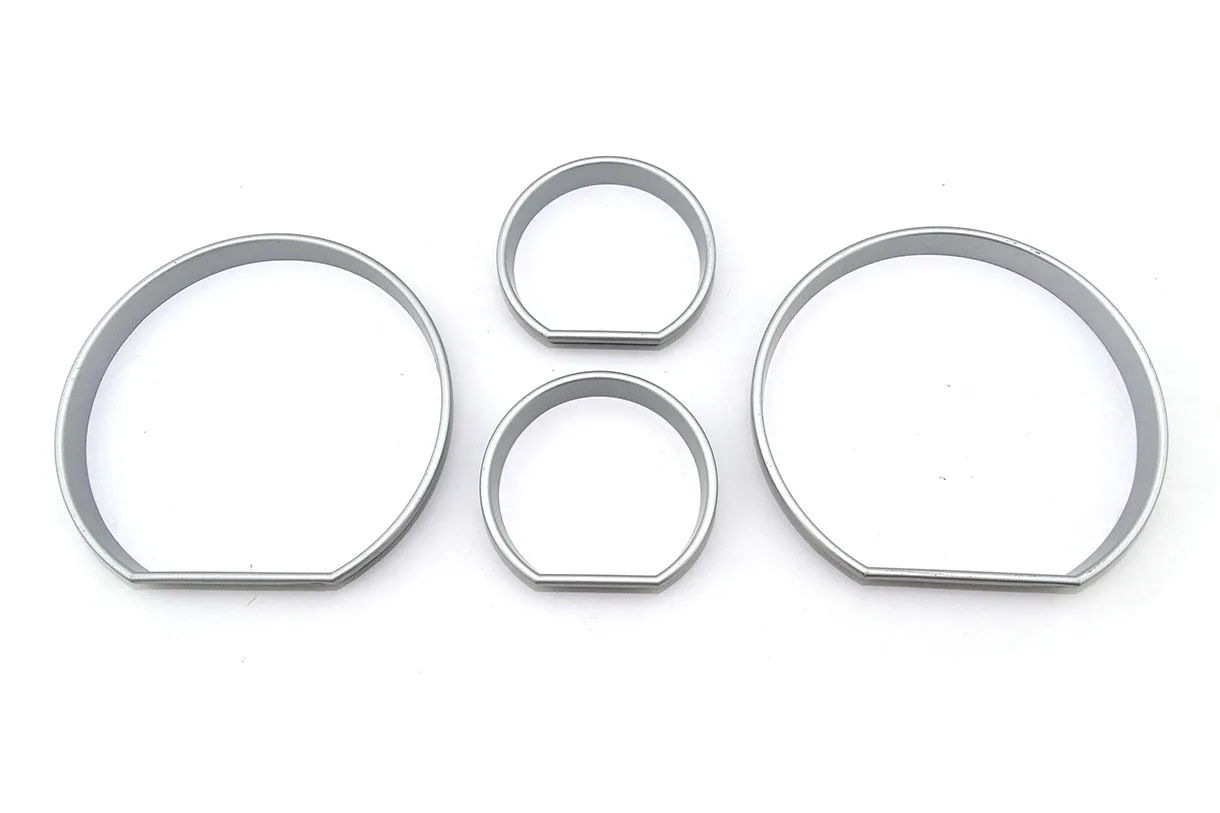 Car accessories interior decorative Chrome Speedometer Gauge Dial dashboard Ring decoration Bezel Trim for  BMW 3 Series E46 M3