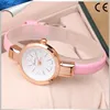 New arrival Women Ladies Candy Color Fashion Thin Leather Strap Quartz Bracelet Wrist Watch women watches Drop shipping LW021