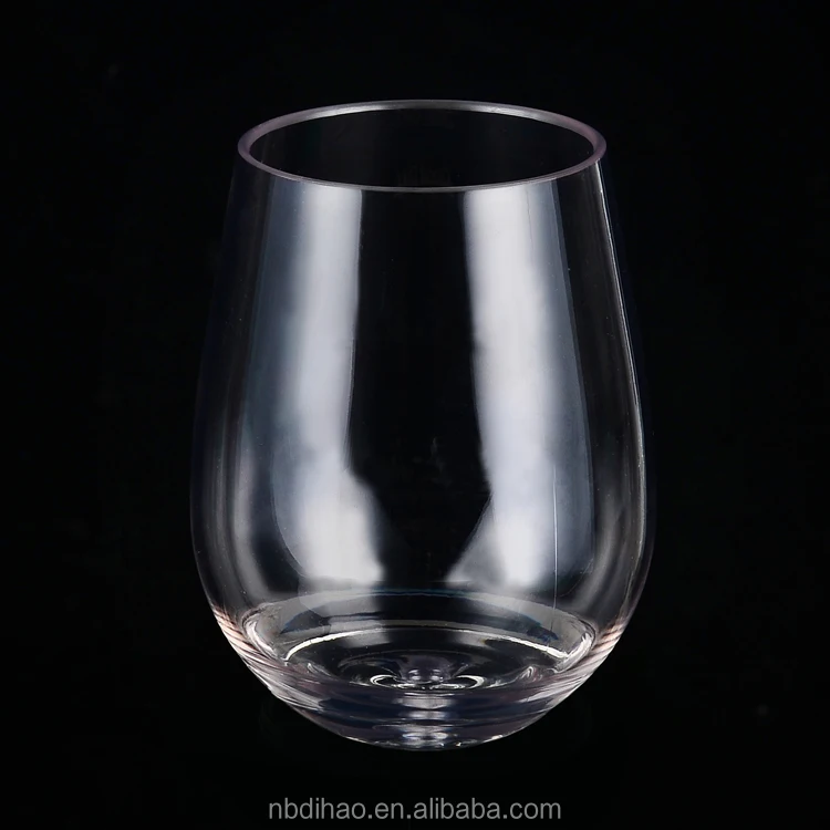 16 Oz Premium Juice Glasses Set Of 4 Unbreakable Tritan Plastic