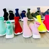 OEM custom rubber sole socks pva EVA shoe socks display