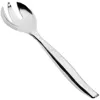 Eamasy Party 10" Disposable Silver Plastic Serving Fork