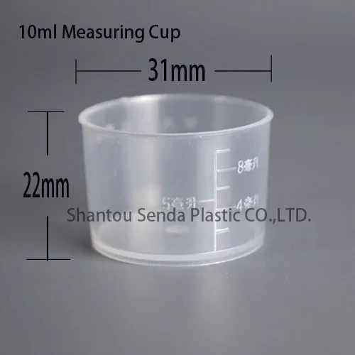 Measuring Cup For Medical Use Plastic Cup,Measure Cap,10ml Plastic