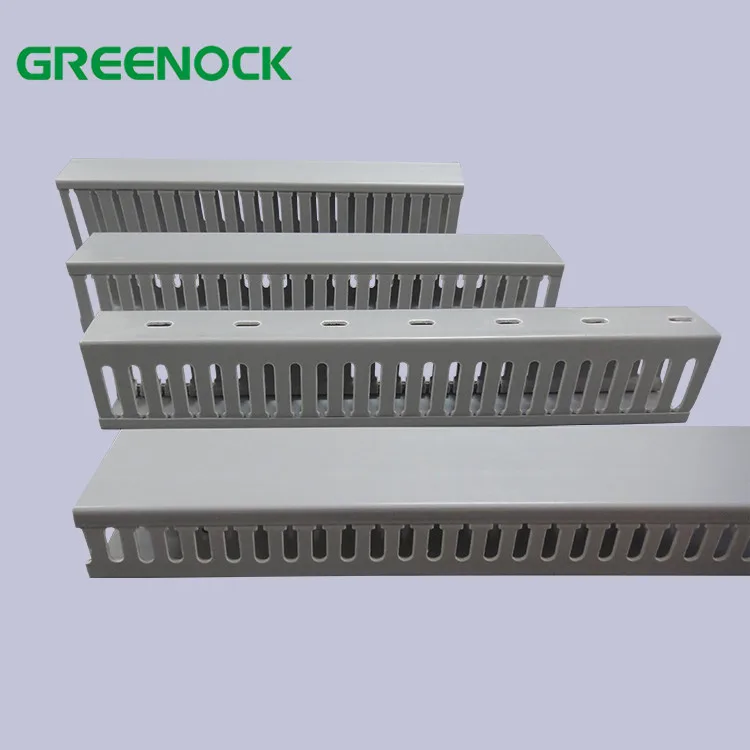Low Price Customized Sizes Pvc Plastic Pipe Trunking Cable Slotted Trunking,Electrical Wire