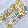 220 Pieces Decorative Drywall Picture Frame Hanging Hooks Assortment Kit With Colorful Push Pins