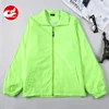 100% polyester camping long sleeve windbreaker