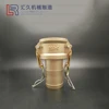 Quick disconnect coupling brass fittings female part C camlock adapter british standard pipe thread fitting camlock coupling dwg