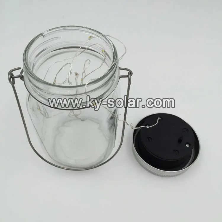 Professional Solar Glass Jar With Led Copper Wire Lights Buy Glass