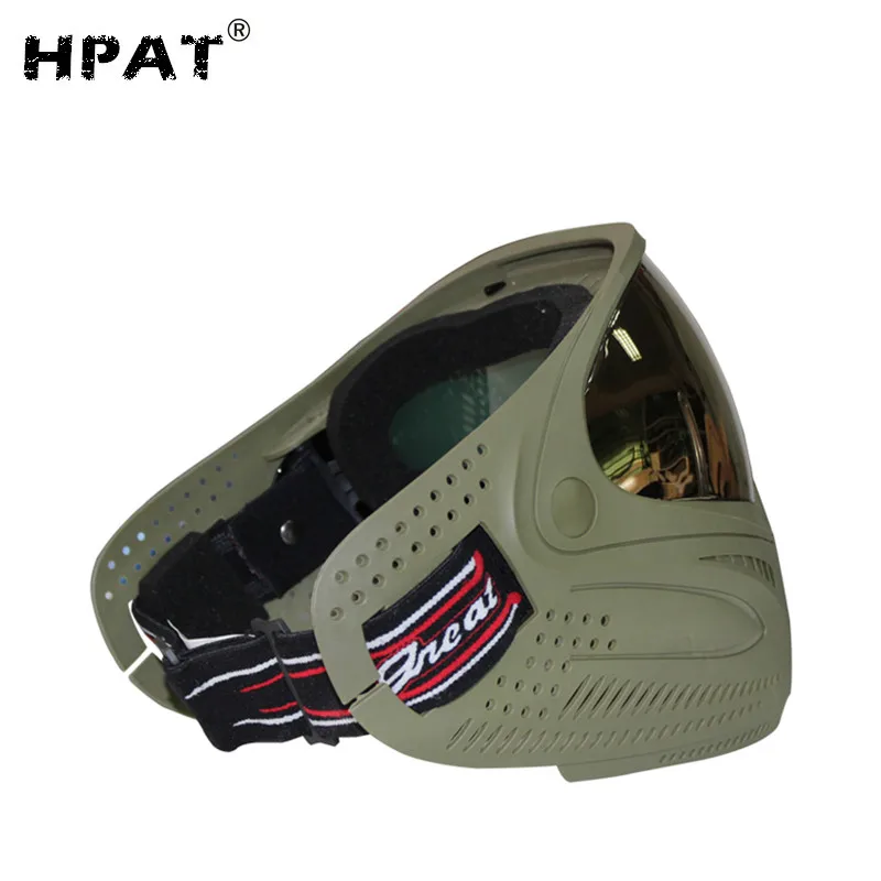 Anti Fog Paintball Full Face Mask With Dye I4 Thermal Lens Buy Anti