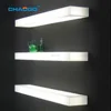 remote control rgb color changing decorative wall mounted glass bottle led light up display rack beer wine display shelf
