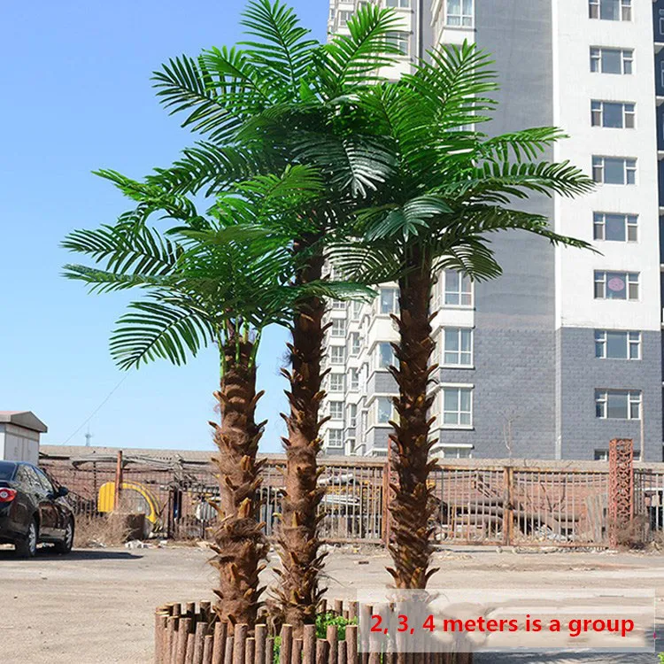 Large Outdoor Artificial Palm Tree Landscape Decorative Buy Landscape