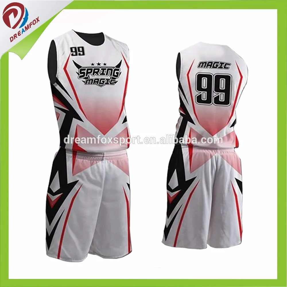 Custom Sublimated Basketball Jersey 