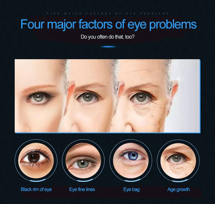 OEM The Most Effective remover wrinkle Firming Eye Cream for dark circle and dryness