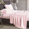 pure 100% mulberry silk fabric bedsheet, silk bed sheets wholesale
