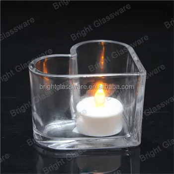 Por Wedding Decoration Heart Shaped Candle Gl Tealight Por Wedding Decoration Heart Shaped Candle Gl Tealight Holder