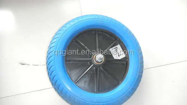 13 inch china high quality 3.25-8 pu foam wheel