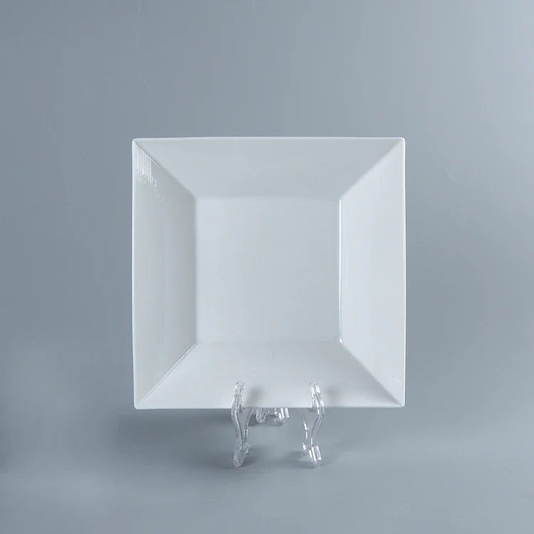 Juego De Platos Cuadrados De Porcelana,Vajilla De Cerámica Fina,Platos