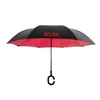 Custom New Design folded car c handle inverted umbrella inverted umbrella auto open