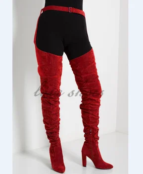 thigh high boot belt