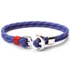 Have In Stock! Small MOQ Fashion Leather Anchor Bracelet For Men/Women