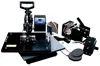 6 in 1 Multi Functional Sublimation Heat Press Combo Machine for T-shirt Cap Mug and Plate