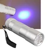 12 LED UV Flashlight Dog Urine Pet Stains Bed Bug Detector Blacklight 3AAA Dry Battery Power Ultraviolet Torch Light
