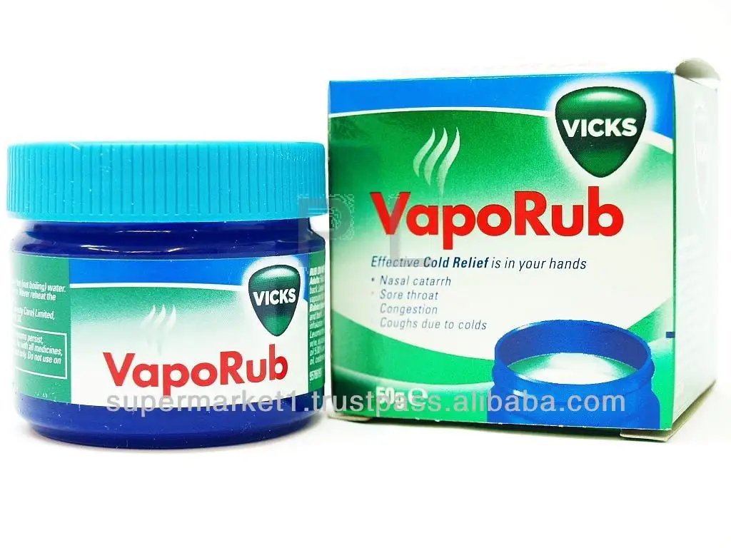 Öksürük için vicks merhem Öksürük için vicks merhem