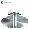 Chair part swivel stainless steel base with H shape Rotating shaft for sofa