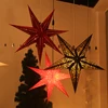 proforation star lantern paper lampshade decoration lights paper star lantern with cord