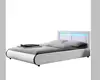 LED leather bed for selling now bedroom furniture