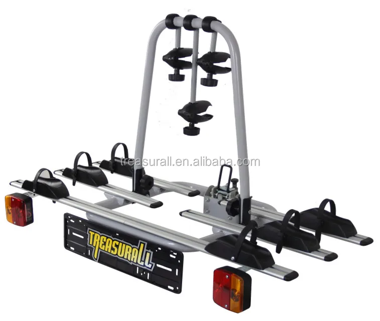 Durable Rear Mounted 50mm 2" Tow Ball Bike Carrier For Suv Mpv Hatch