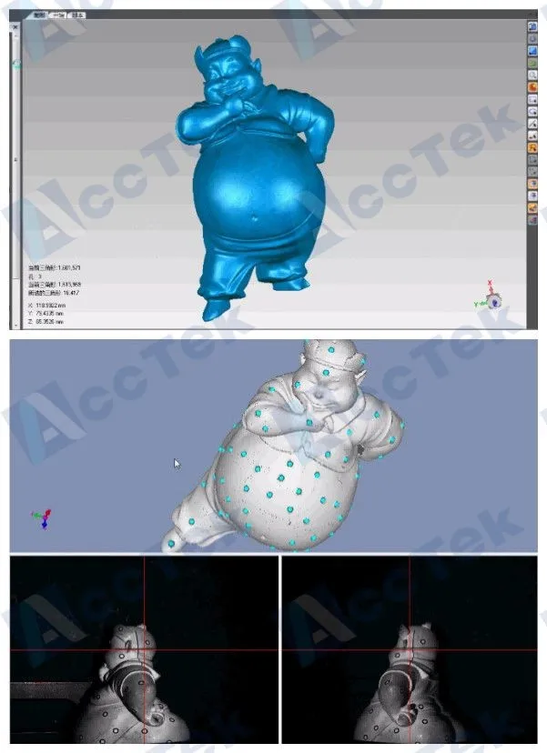 Acctek High quality 3d scanner for 3d printer