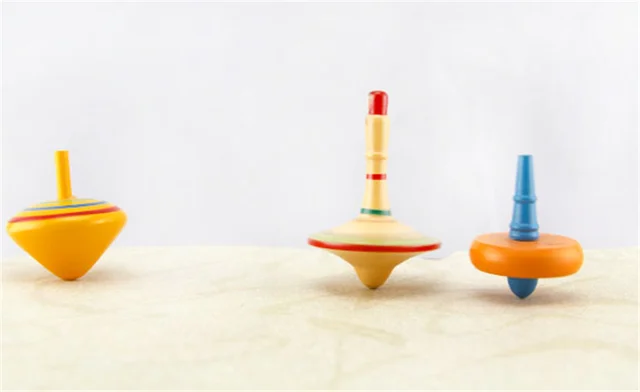 Handgemaakte Houten Tol,Super Top Speelgoed,Wind Up Spinning Handgemaakte Houten Tol,Super Top Speelgoed,Wind Up Spinning