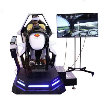 vr racing motion seat simulator driving cockpit crazy training 3d attraction standard larger 9d equipment