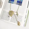 Tonglin sterling silver 925 elegant hot sale sun goddess pendant necklace women fashionable jewelry