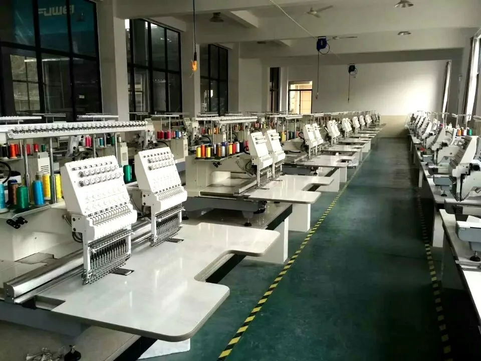 6 Heads Embroidery Machines For Sale Sewing Industrial Embroidery