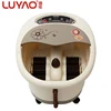 Multifunction portable pedicure basin heated infrared electric air bubble foot spa bath massager as seen on tv LY-230A