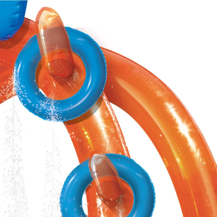 224cm Giant Pvc Inflatable Basketball Splash Play Center Swimming Pool