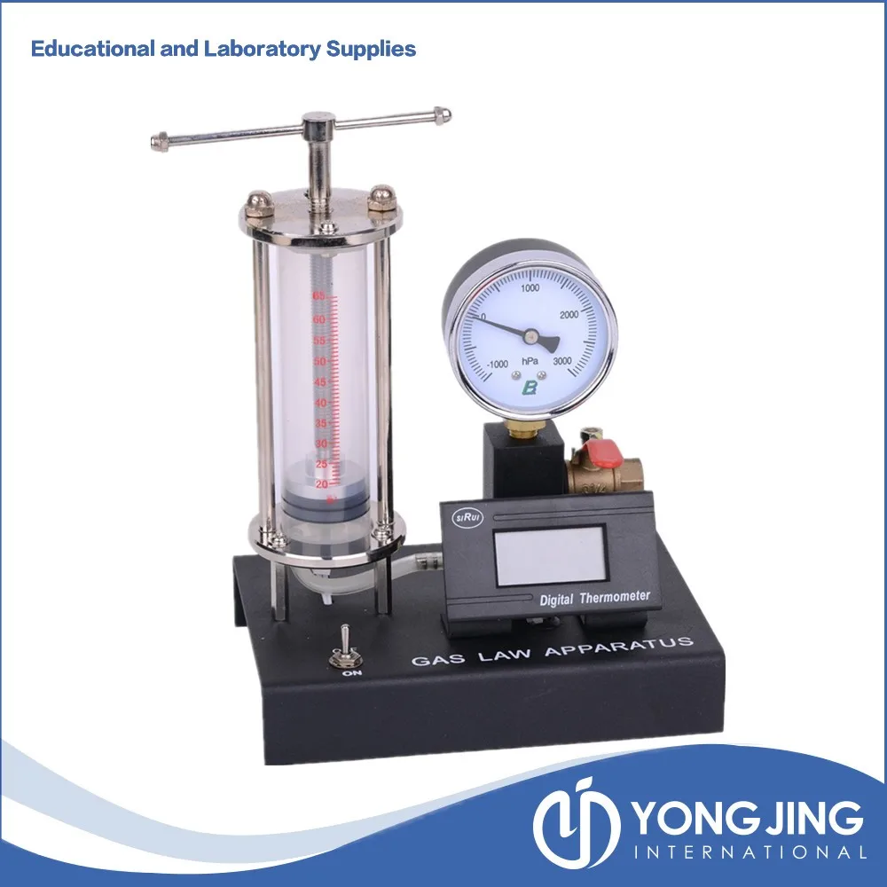 Boyle's Law Apparatus with Pressure guage and thermometer.jpg