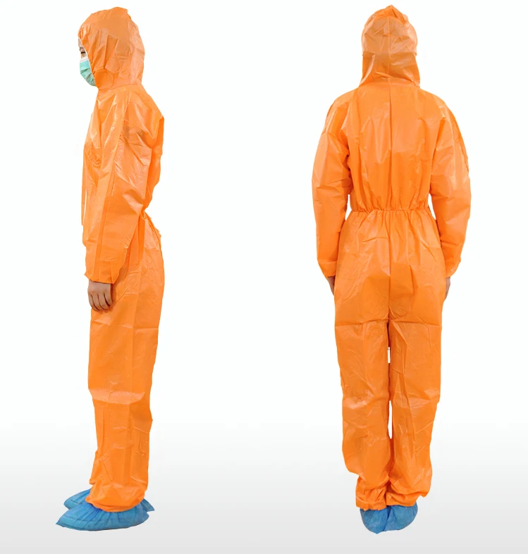 Orange Impervious Safety Disposable Coverall Working Overall Buy