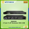 Satellite Signal DVB-S2 input to DVB-T Converter Transmodualtor