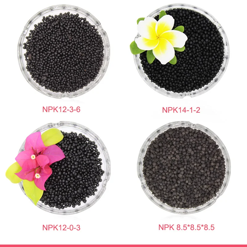 Granule humic acid organic matter fertilizer compound with npk 12-3-3